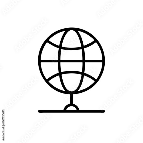 Global interconnectedness, a world map.
