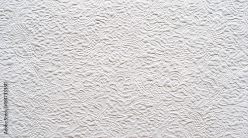 White paper towel with embossed textured pattern fills entire frame