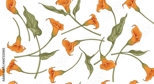 Create a kinds of deferent pattern, leaf, seamless, vector, floral, flower, nature, autumn, illustration, wallpaper, design, art, plant,  vector art with white background.
