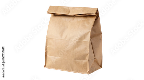 Wallpaper Mural Eco-friendly brown paper lunch bag for sustainable food packaging and casual transportation Torontodigital.ca