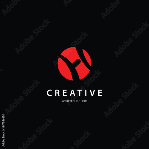 Letter H dynamic logo design for your brand