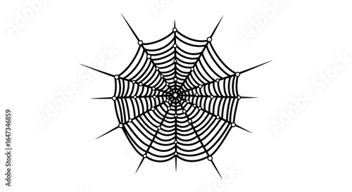 intricate spiderweb design perfect for halloween decorations website banners or gothicthemed projects offering a visually striking and symbolic image