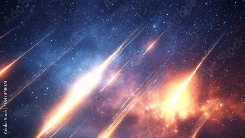 天界のシャワー (Celestial Shower)