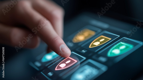 Wallpaper Mural Holographic User Profiles with Security Levels for Access Control Torontodigital.ca