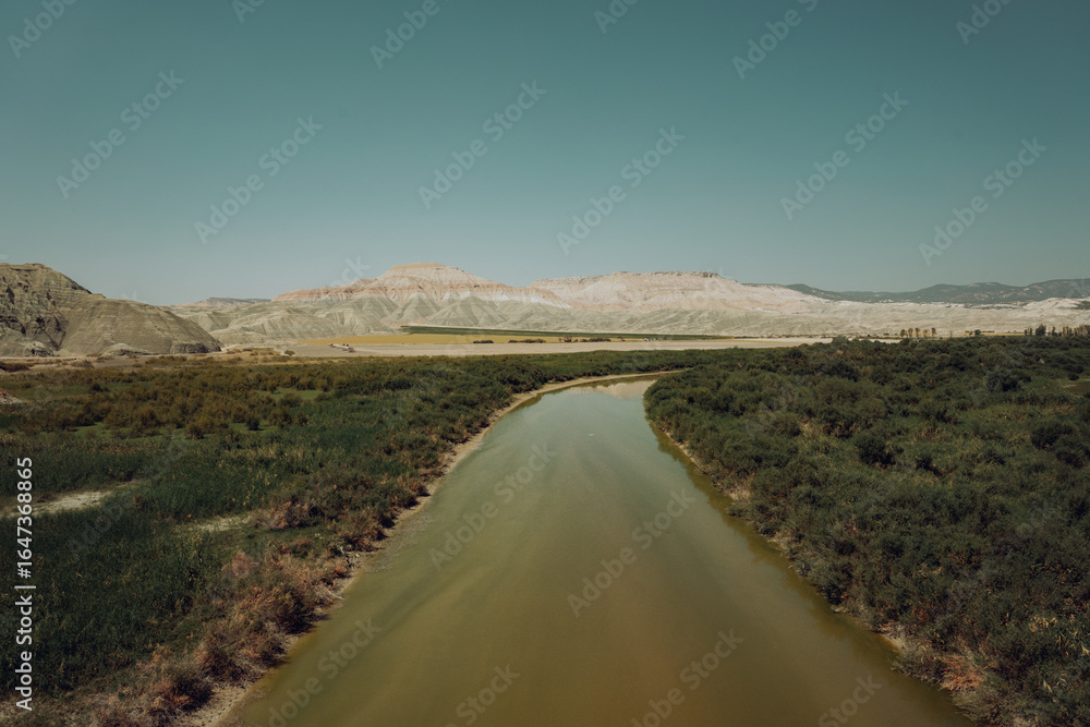 Fototapeta premium river in the mountains