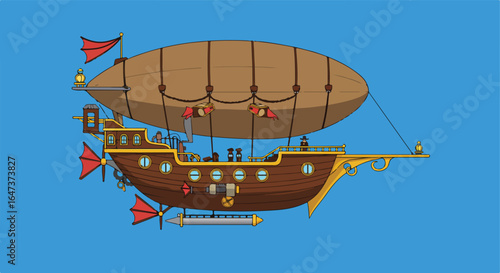 Steampunk Airship