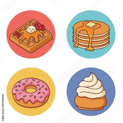 Cartoon sweets