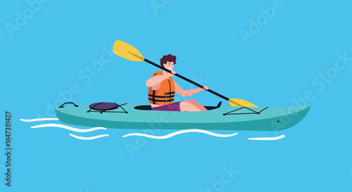 Kayaking fun