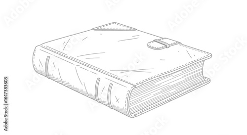 antique book illustration enhance your designs with a vintage leatherbound book graphic perfect for historical novels education or luxury branding projects