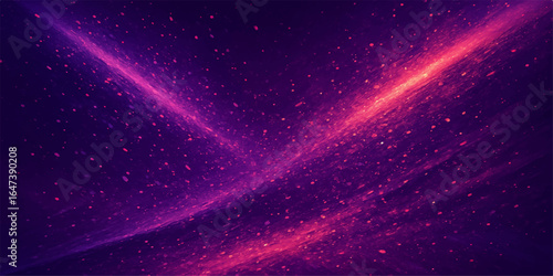 Abstract starry space background with cosmic dust and nebula light