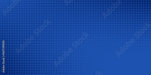 Wallpaper Mural abstract halftone texture blue background in geometric style Torontodigital.ca