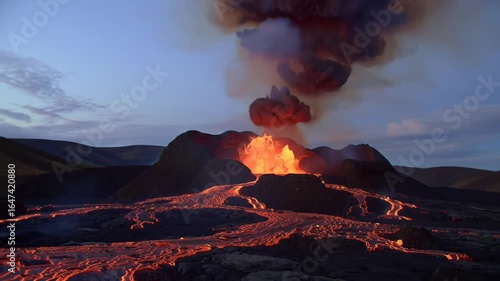 fire in the mountains