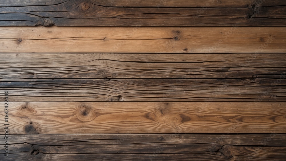 Naklejka premium Wooden background, rustic wood, natural wood, timber texture, plank background, hardwood surface, oak texture, pine wood, aged wood, rough wood, wooden plank, wooden board, distressed wo