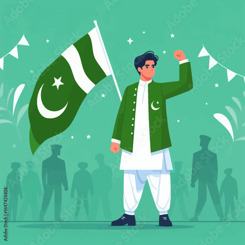 Icon Illustration of Pakistan Spirit