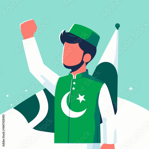 Icon Illustration of Pakistan Spirit