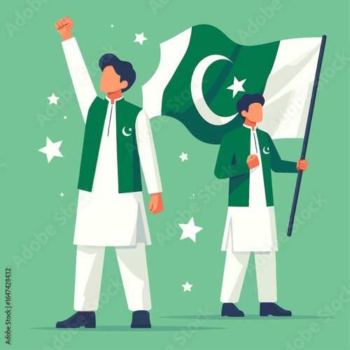 Icon Illustration of Pakistan Spirit