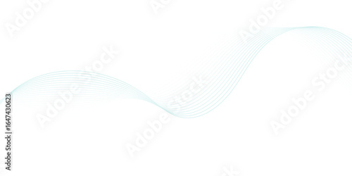 Premium abstract background design with wave line pattern texture in luxury pastel color.
