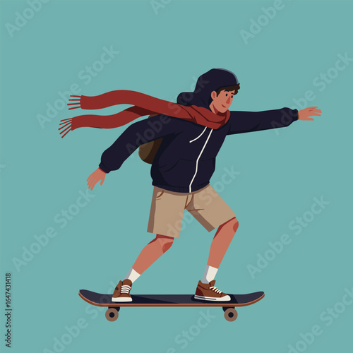 skater on a skateboard