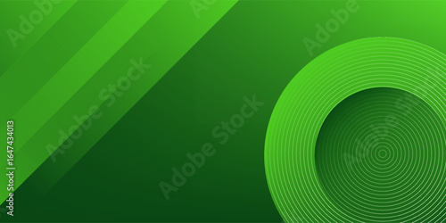 Abstract green sporty background template vector with shiny lines and lights. Green background with strong pattern design.Eps10 vector