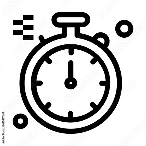 Stop Watch Free Icon