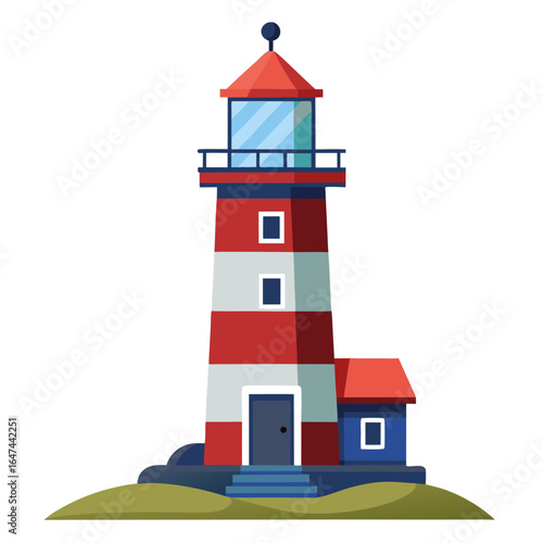 lighthouse vector illustration 