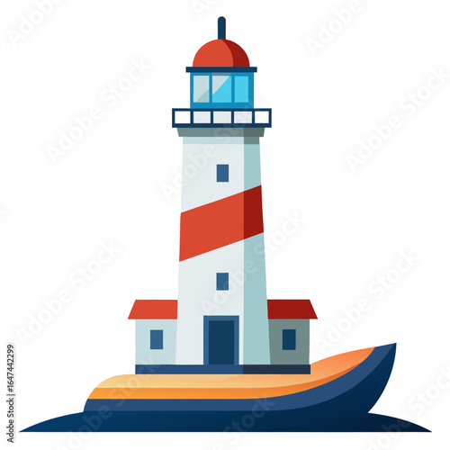 lighthouse vector illustration 