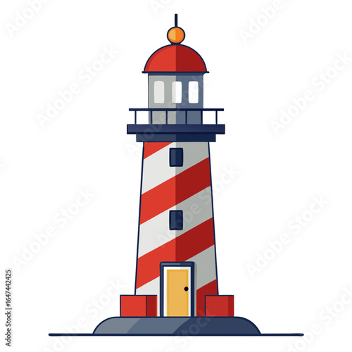 lighthouse vector illustration 