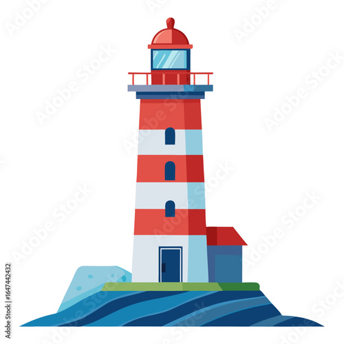 lighthouse vector illustration 