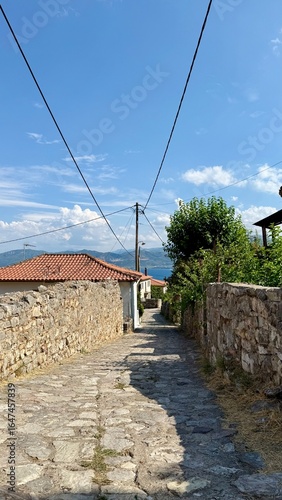 Fototapeta Naklejka Na Ścianę i Meble -  narrow street in the old town
