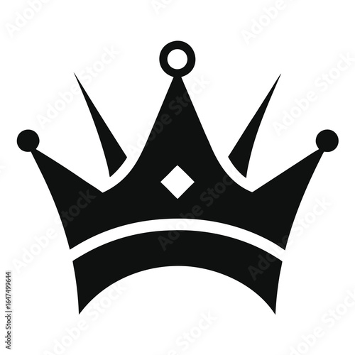 set of black crowns