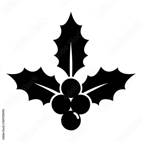 Download christmas holly berry vector graphic for holiday decoration and design element needs