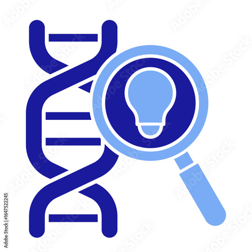 Genetic  Icon Element For Design