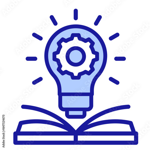 Knowledge  Icon Element For Design