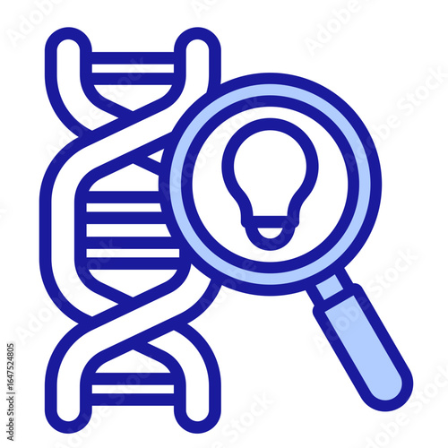 Genetic  Icon Element For Design