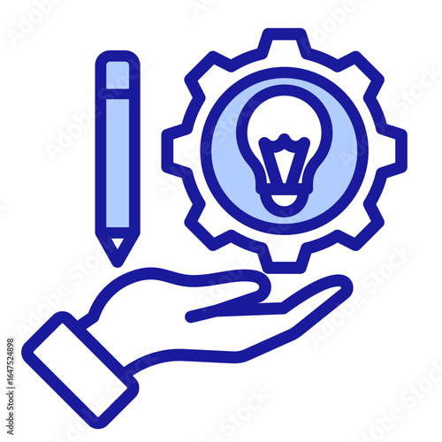 Creative Process  Icon Element For Design