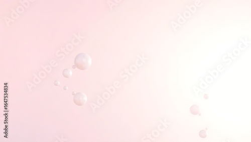 Abstract thought bubbles floating against a gradient sky, representing ideas and creativity.