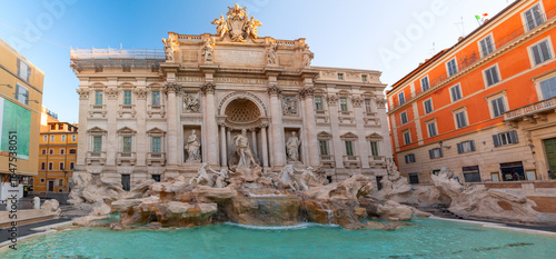 Trevi Fountain in Rome, Italy – Iconic Baroque Landmark