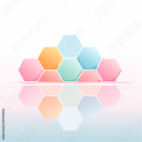 A colorful design with a colorful design on the bottom
4
