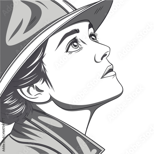 Photorealistic portrait