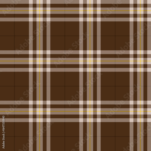 Brown yellow twill texture flannel pattern