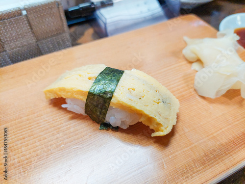 Freshly made seafood sushi 7