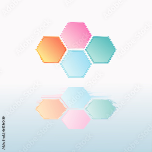 A colorful design with a colorful design on the bottom
1