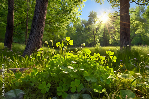 spring in the forest