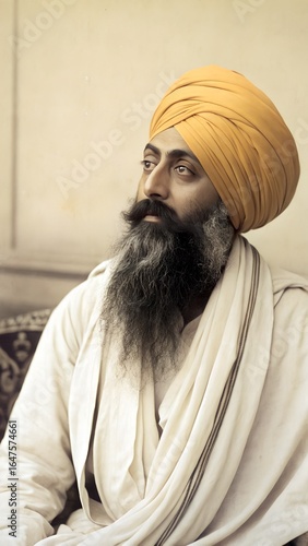 Fourth Sikh Guru Ramdas Ji At Golden Temple