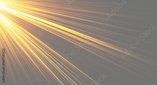 yellow sun light rays on the png transparent background