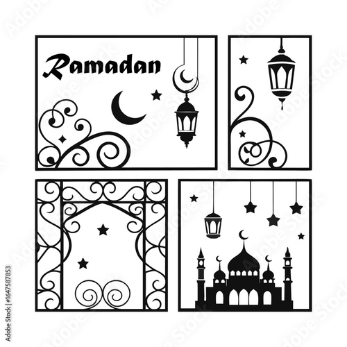 Muharram celebration icons