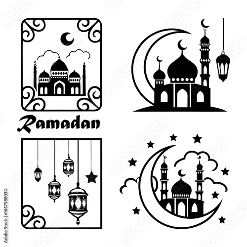 Muharram celebration icons