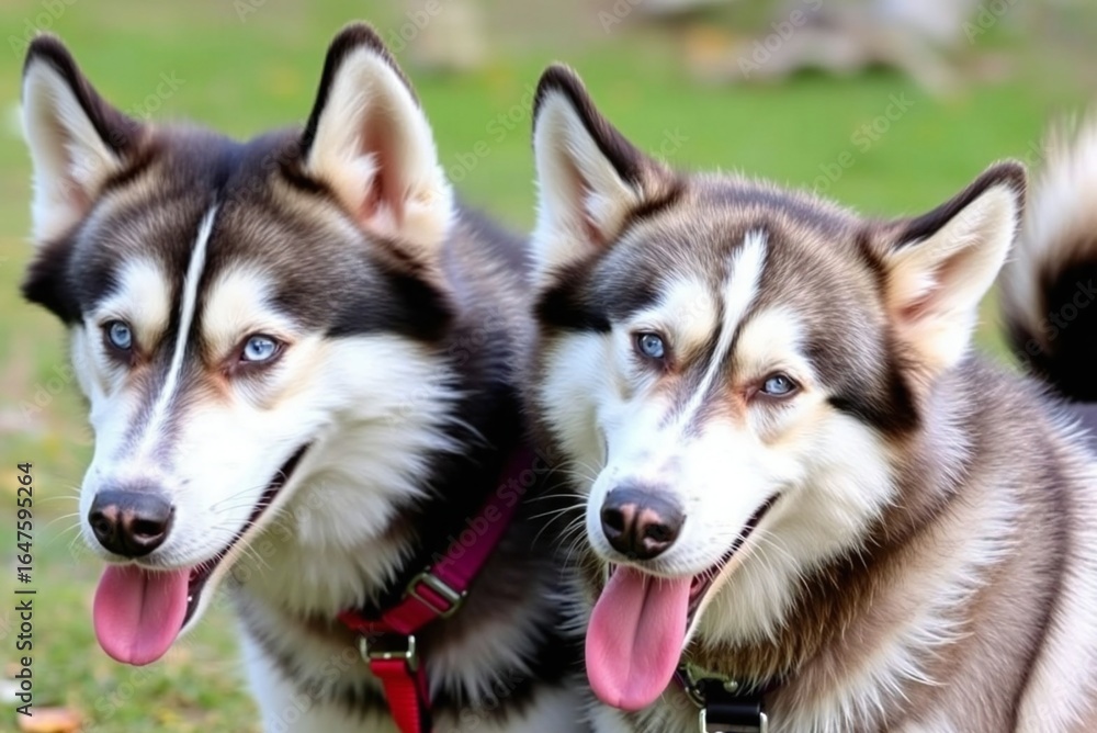 Obraz premium Siberian Husky