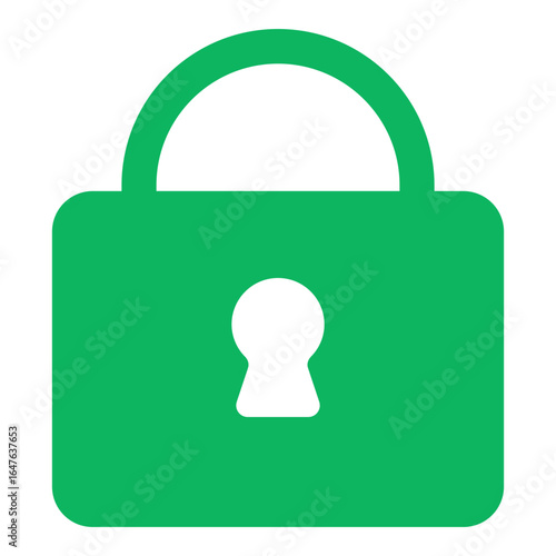 Closed Padlock Security Icon