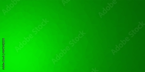 Abstract Multi green Polygonal Space Background with Connecting Dots and Lines. Geometric Polygonal background molecule and communication. Concept of science, chemistry, biology, medicine, technology.